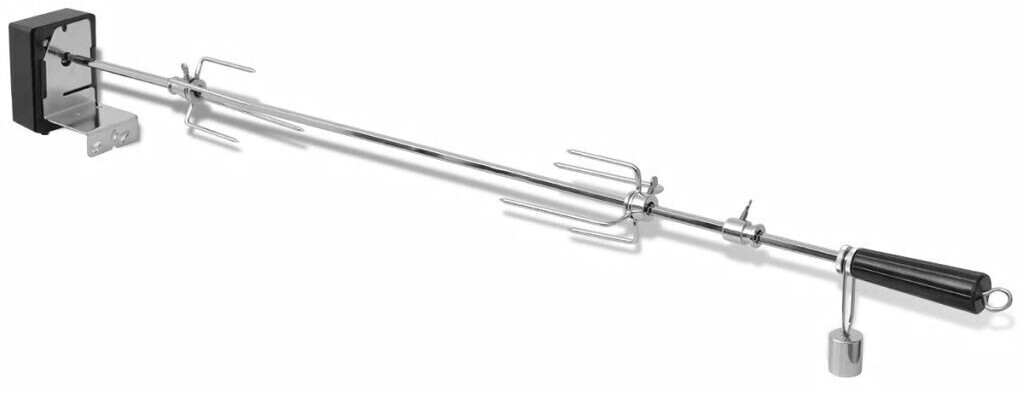 vidaXL Broche à rôtir avec moteur (42249)