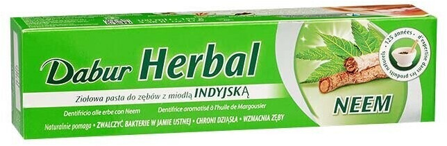 Dabur Herbal Toothpaste with Neem (100ml)