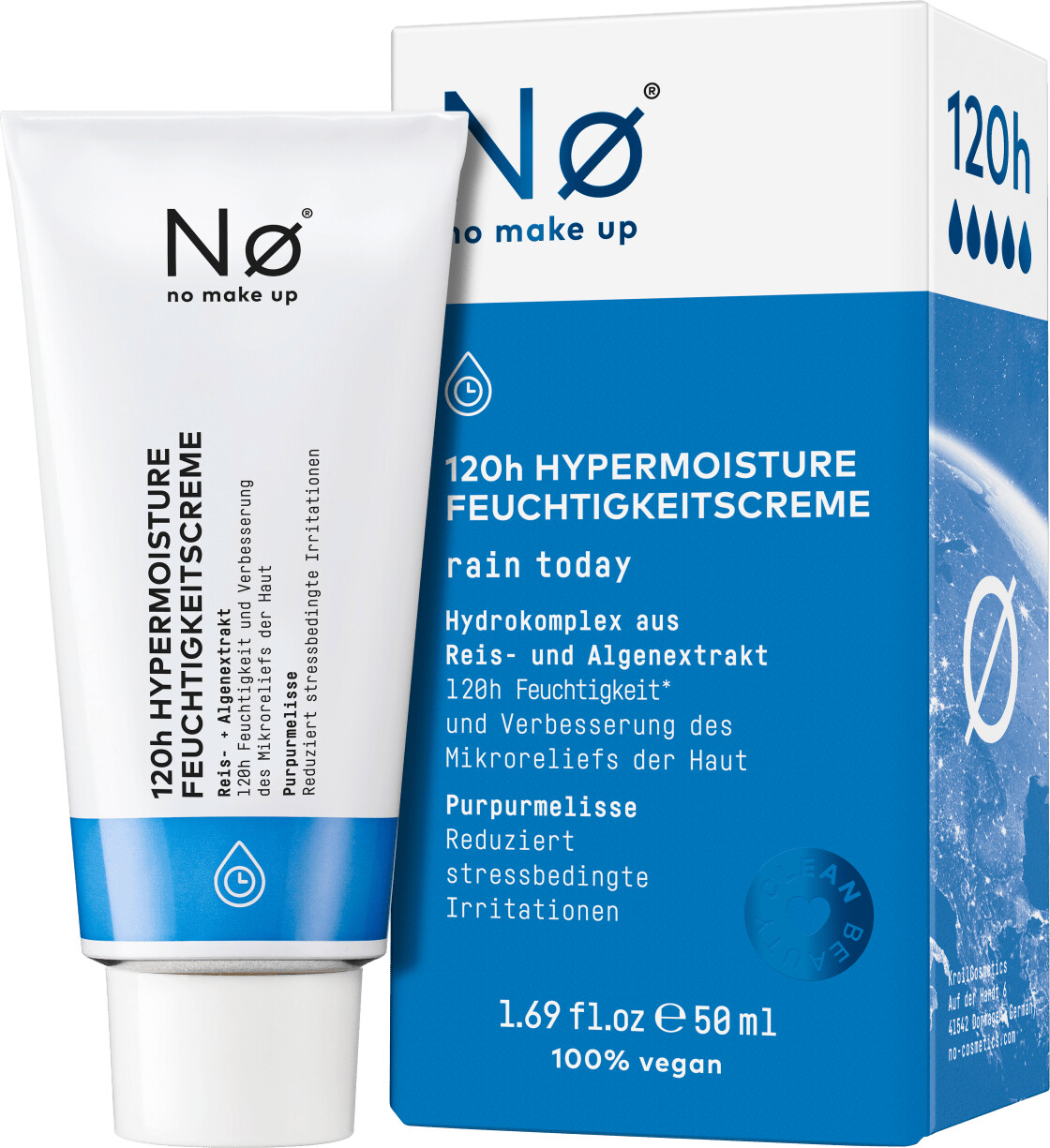Nø Cosmetics 120h Hypermoisture (50ml)