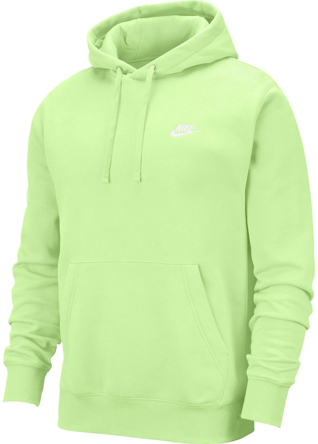nike club fleece hoodie light thistle
