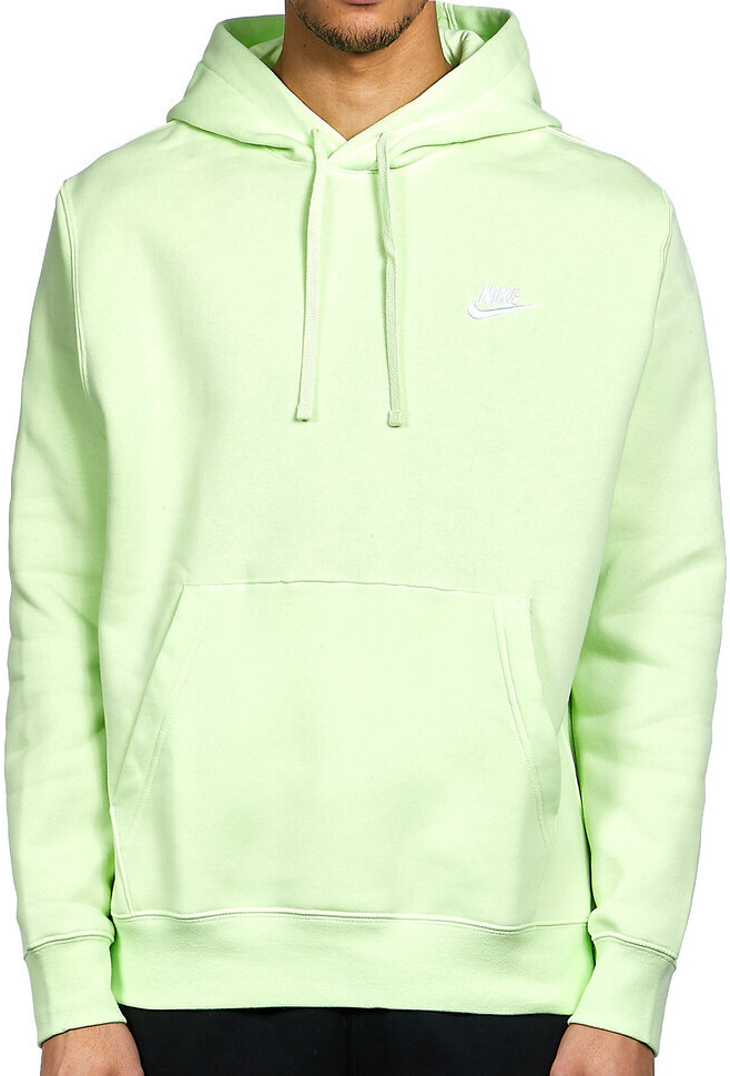 nike club fleece hoodie light thistle