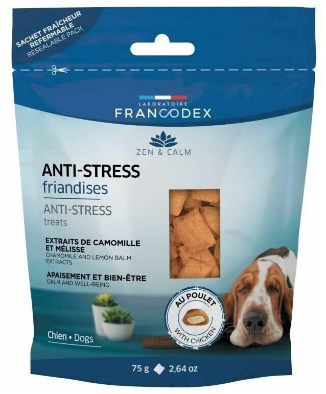 Francodex Zen & Calm Friandises antistress pour chien (75 g) au