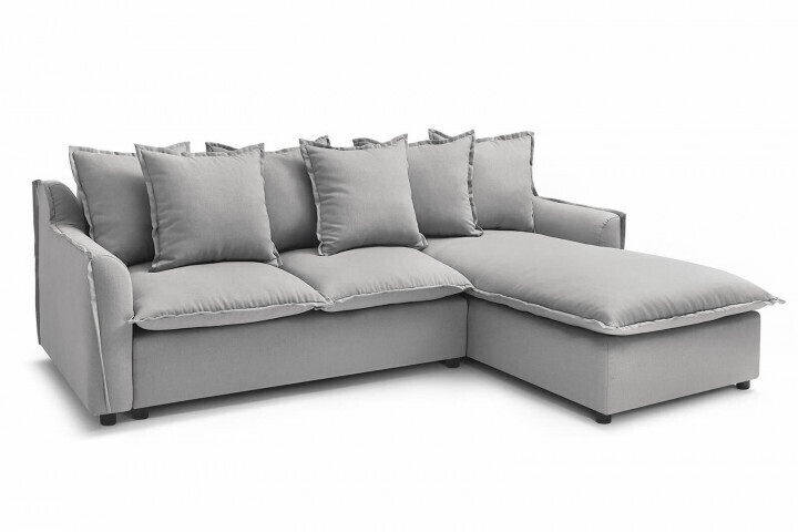 Bobochic Mona angle droit gris clair