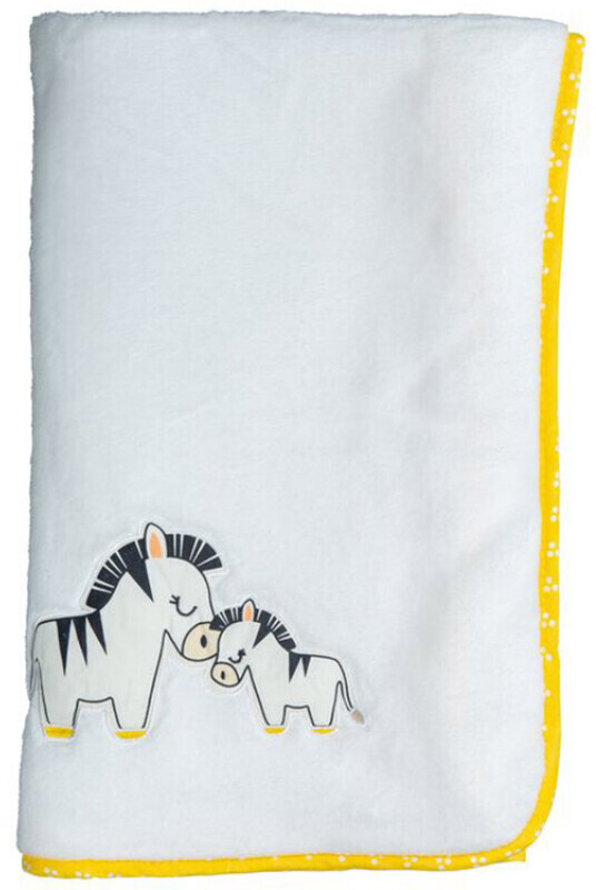 Sauthon Couverture Pluche et Pompon 75 x 100 cm