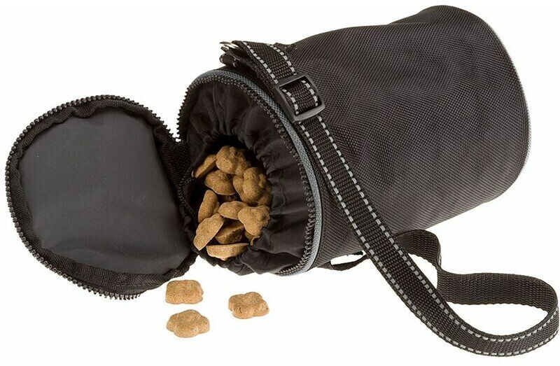 Ferplast Sac à friandises pour chien noir L Ferplast Sac à friandises pour chien noir L