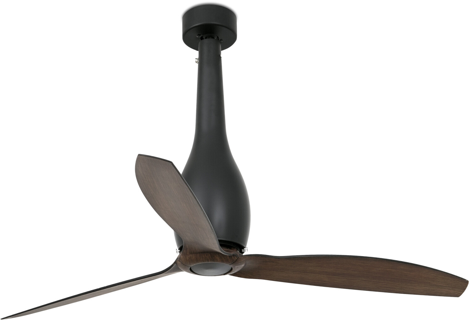 Faro Barcelona Eterfan noir mat/bois