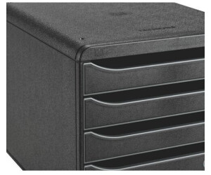 Exacompta Box BIG-BOX PLUS schwarz DIN A4 5 Schubladen (309714D) ab 39,65 €