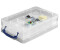 Really Useful Products Box Aufbewahrungsbox 4L transparent 39,5x25,5x8,8cm (4CDIV15+DIV8)