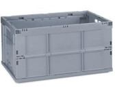grau Faltbox Box Kiste 45 L bis 50 kg silber Klappbox TÜV zert 10 x Profi 