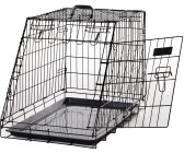 Pawhut Cage de transport pour chien L 76 x 48 x 55 cm