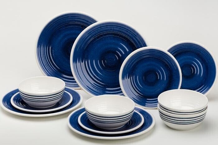 Flamefield Crockery Set Azure 12 pcs.