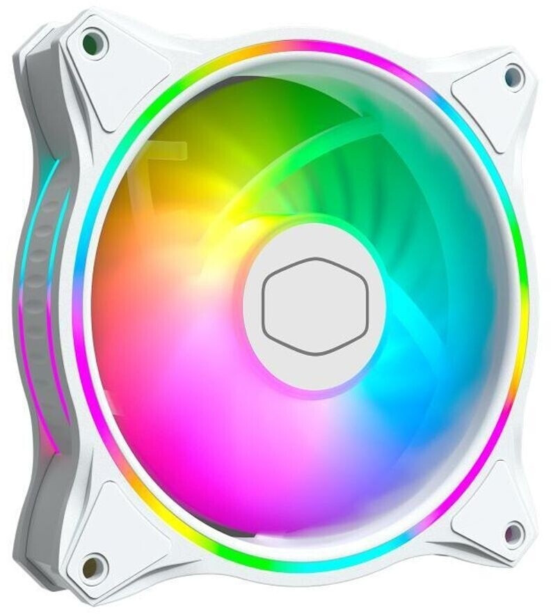 CoolerMaster MasterFan MF120 Halo 3in1 White Edition