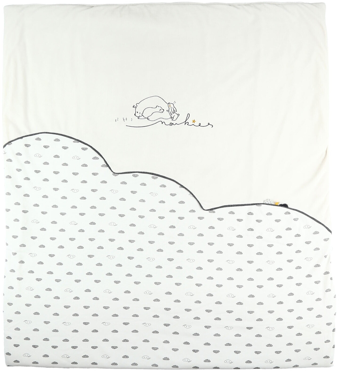noukie's Couverture Veloudoux 100 x 140 cm Gaby & Sam