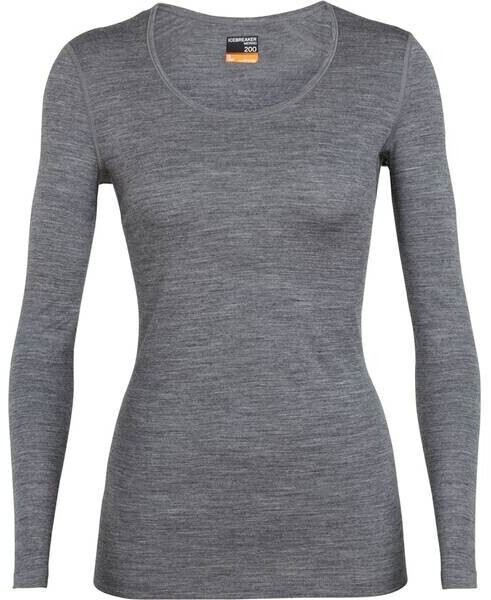 Icebreaker Women's Merino 200 Oasis Long Sleeve Scoop Neck Thermal Top