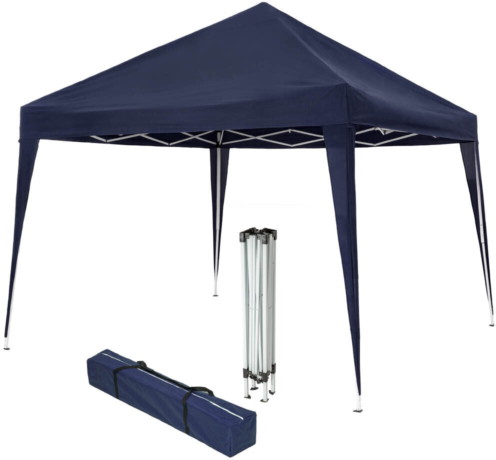 TecTake Faltbarer Garten Pavillon 3x3m blau ab 108,49
