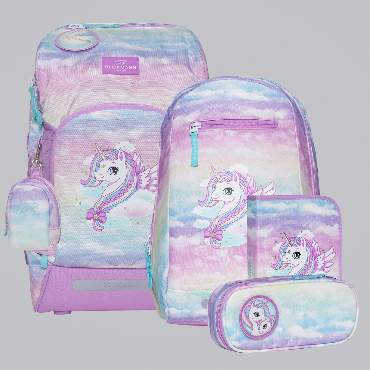 Classic Maxi 6 pcs set, Unicorn Princess Purple - Beckmann Norway