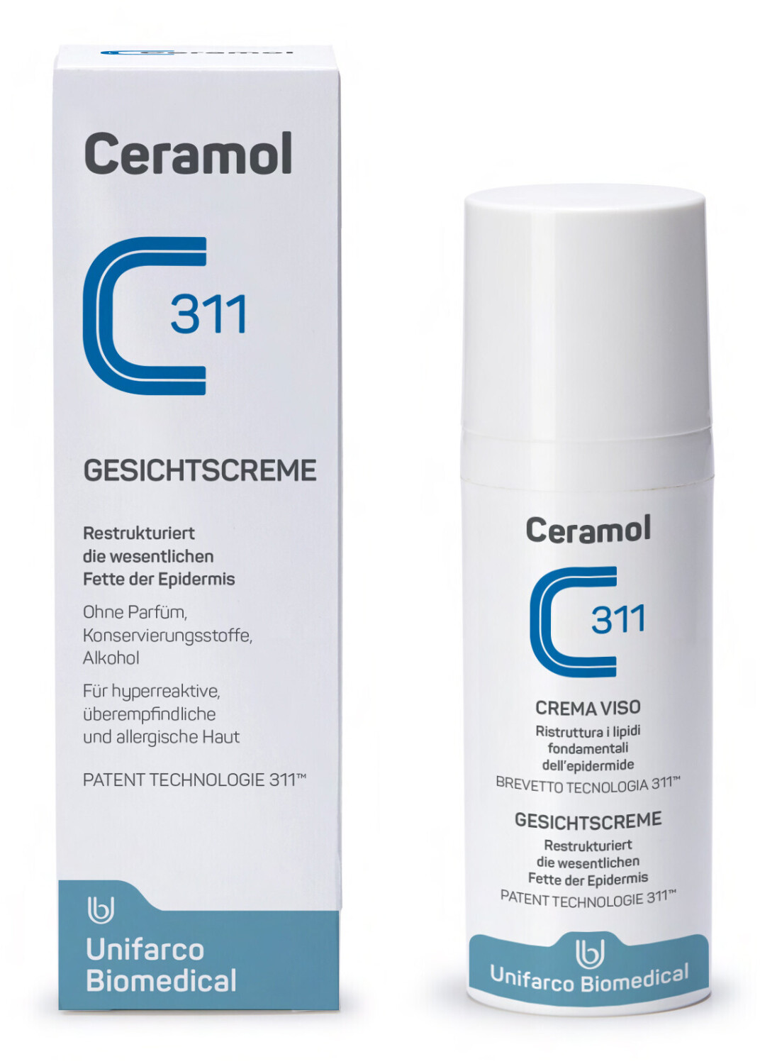 Unifarco Ceramol face cream (50ml)