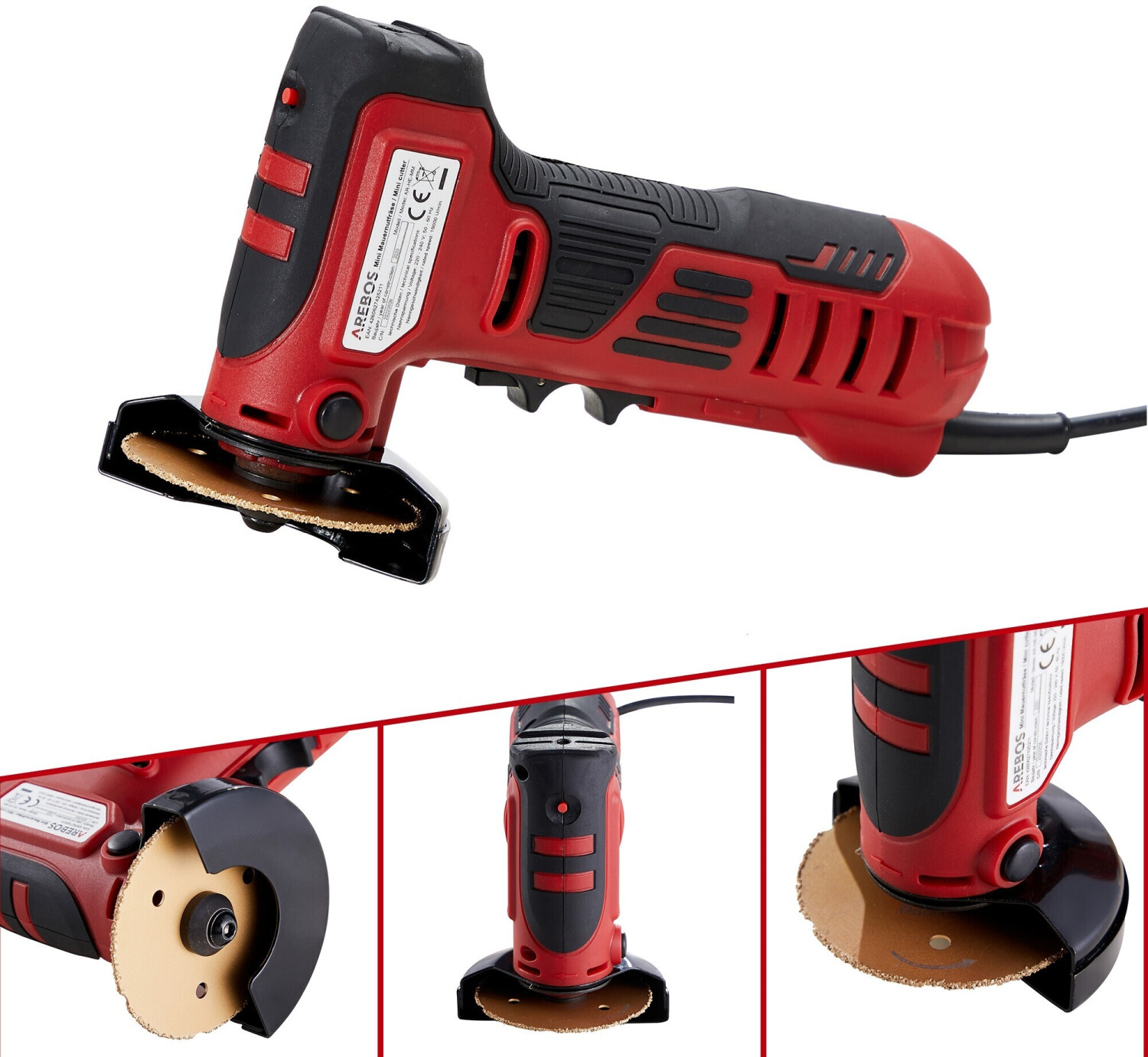Arebos Mini Winkelschleifer 260 W