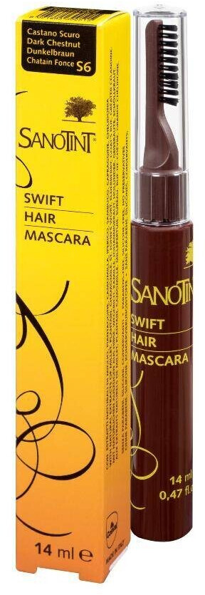Sanotint Hair Mascara - S6 dark chestnut (14ml)