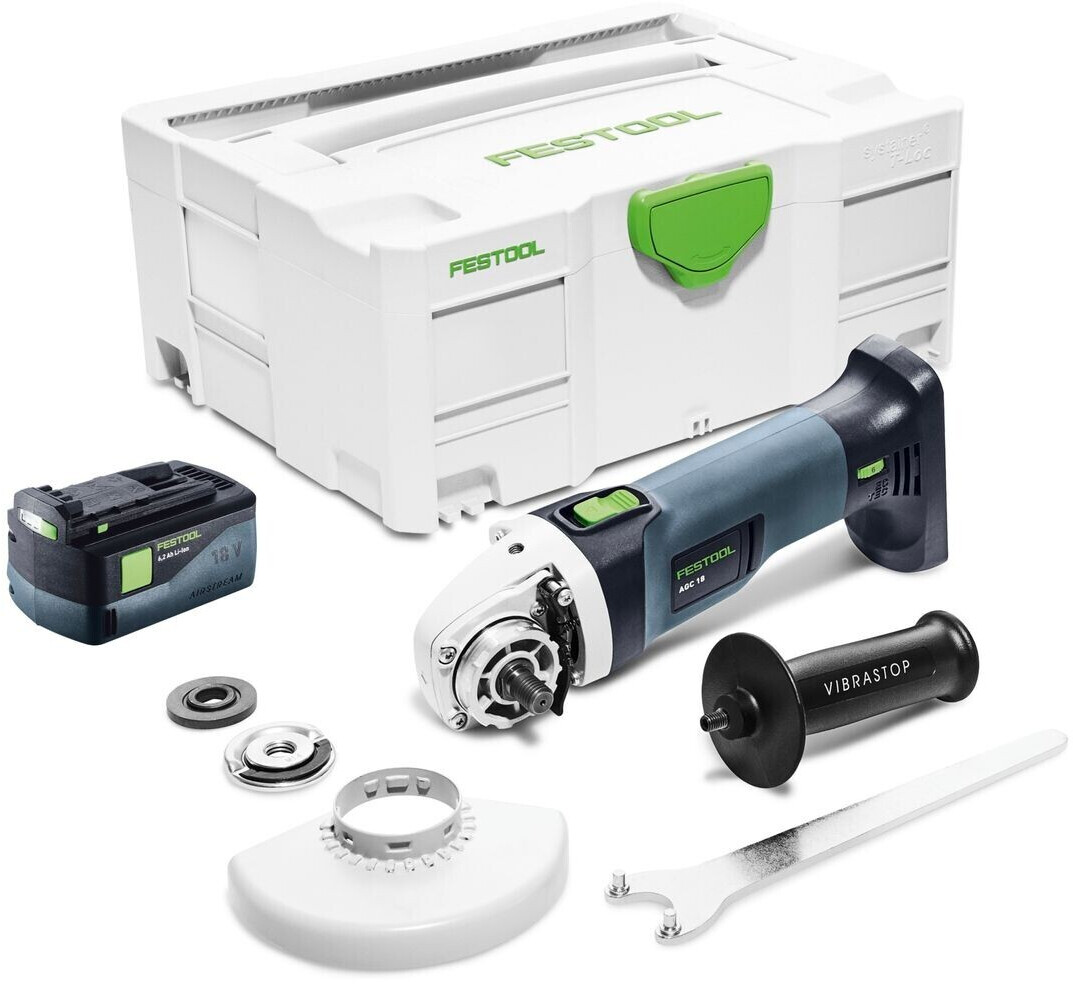 Festool AGC 18-125 Li EB-Basic (1x 6,2 Ah + Systainer)