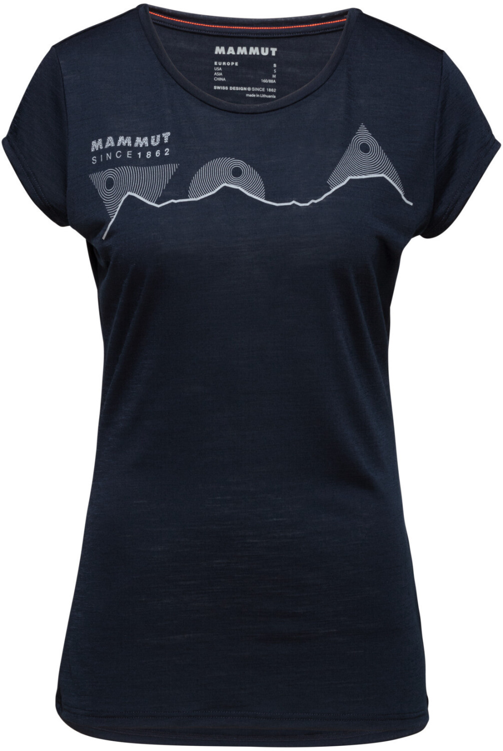 Mammut Alnasca T-Shirt Women (1017-01782) blue