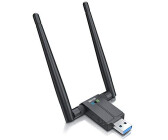 CHIAVETTA WIFI CON ANTENNA RICEVITORE WIRELESS ADATTATORE PENNA USB DECODER  PC