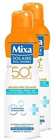Mixa Solaire peaux sensibles brume fine solaire SPF50+ (200 ml)