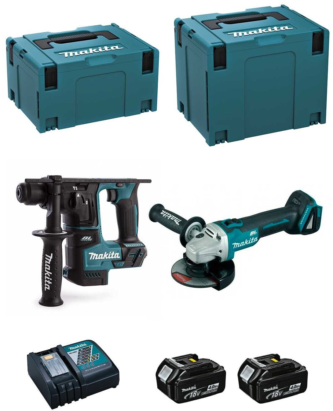 Makita Kit DLX2125MJ1B (3882)