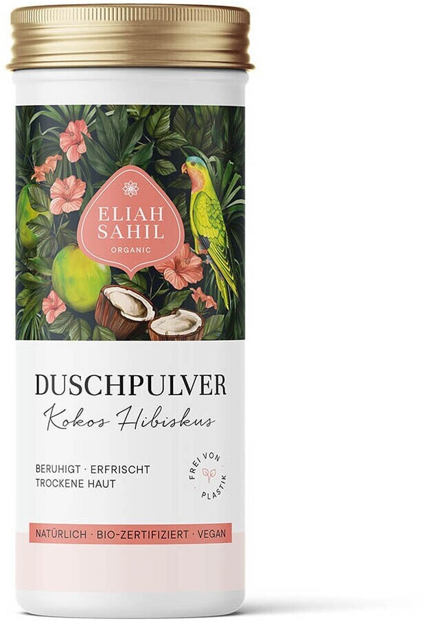 Eliah Sahil Kokos Hibiskus Bio Shower Powder (90g)
