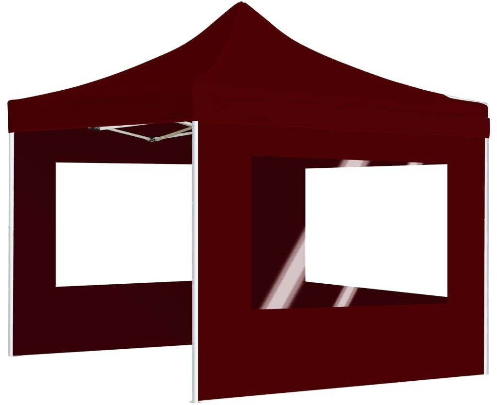 vidaXL Professional party tent 2x2m bordeaux red