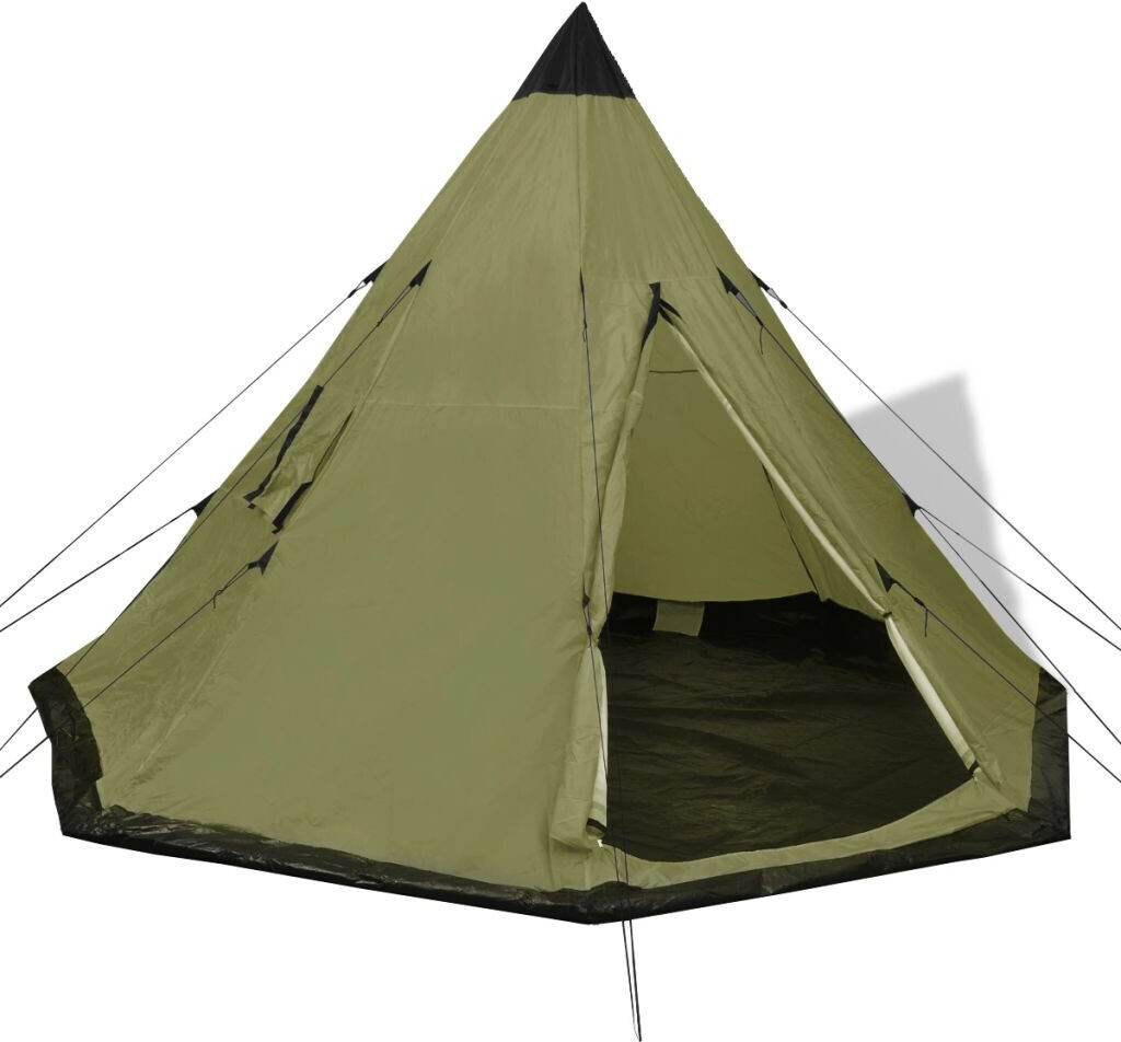 vidaXL Tipi 4P green