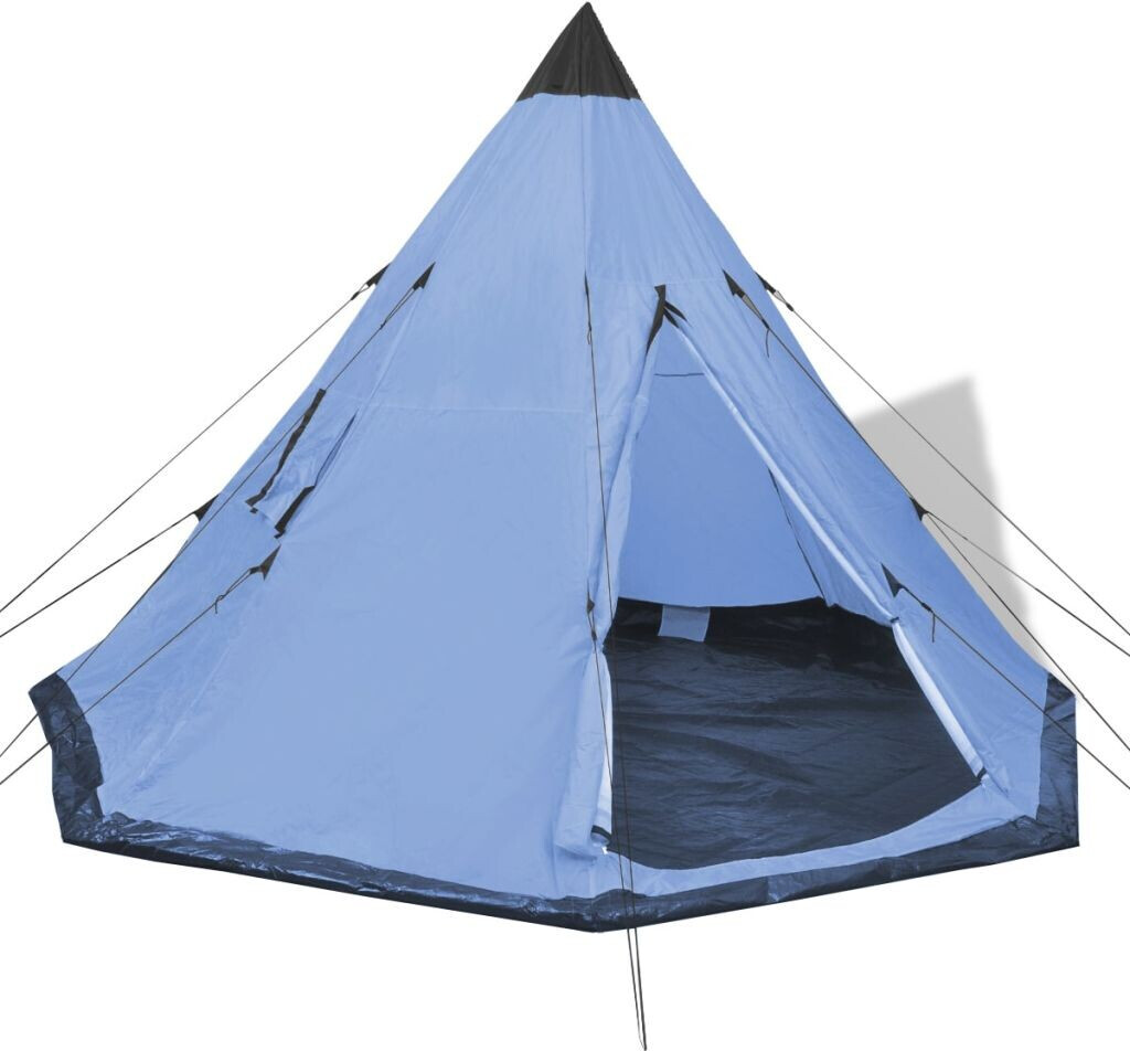 vidaXL Tipi 4P blue