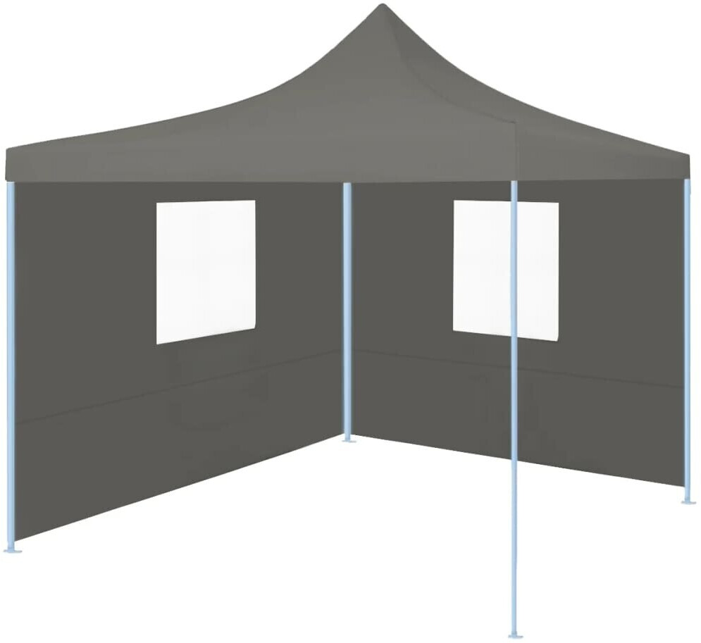 Photos - Garden Furniture VidaXL Professional party tent 2x2m with 2 side walls anthracite 