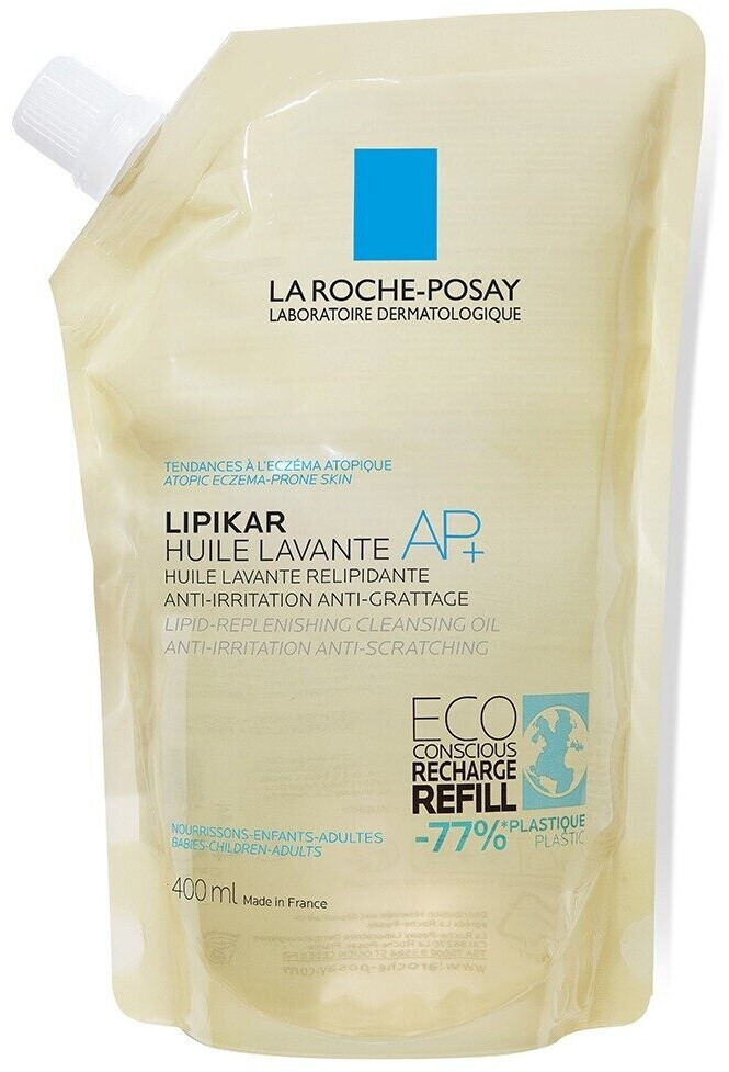 Photos - Shower Gel La Roche Posay Lipikar AP+ Huile Lavante Relipidante Refill 