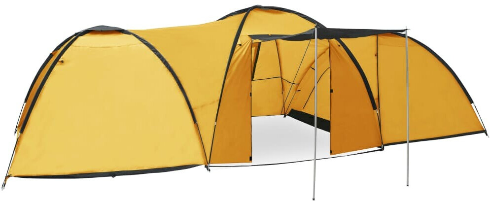 vidaXL Igloo Tent 8P yellow