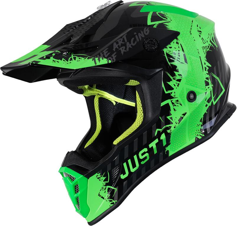 Just1 J38 MASK Fluo Green/Titanium/Black