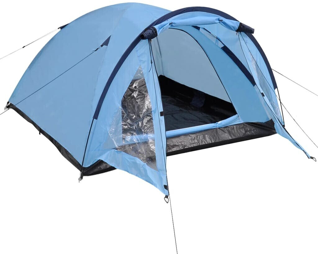 vidaXL Igloo Tent 3P blue