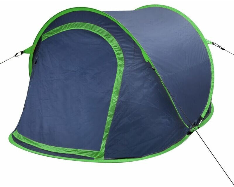 vidaXL Pop Up Tent 2P blue/green