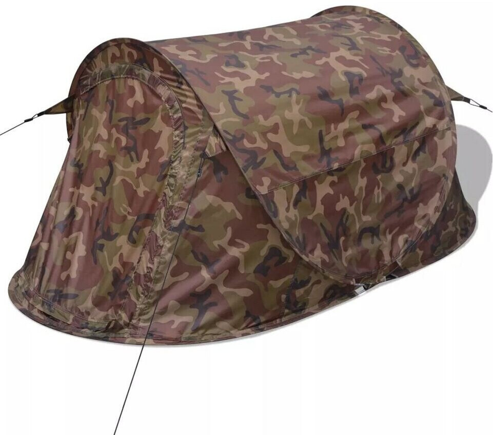 vidaXL Pop Up Tent 2P camouflage