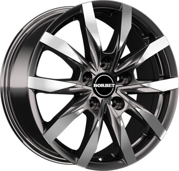 Borbet CW5 (6.5x16) mistral anthracite glossy