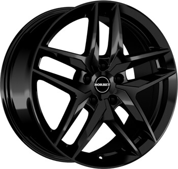 Borbet Z (7,5x18) black glossy