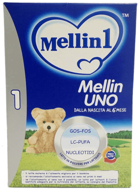 Mellin Latte Comfort 1 di Proseguimento con 50% di latte per lattan