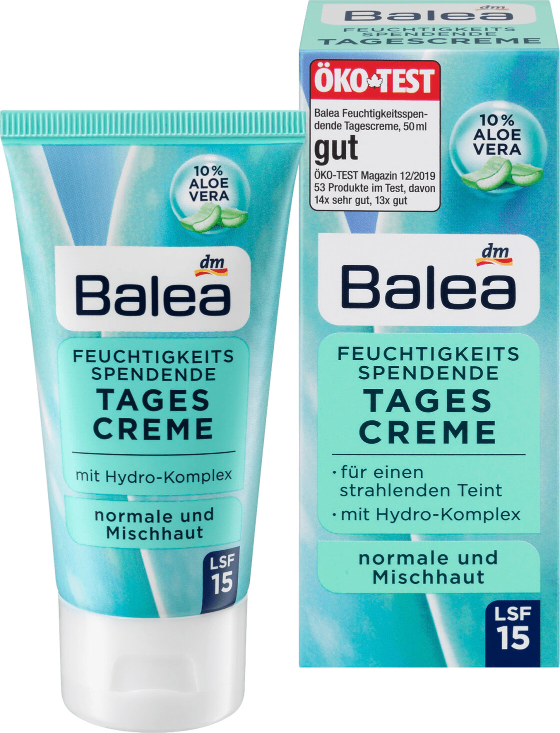 Balea Tagescreme Feuchtigkeitsspendend LSF15 (50ml) ab 1,95 ...