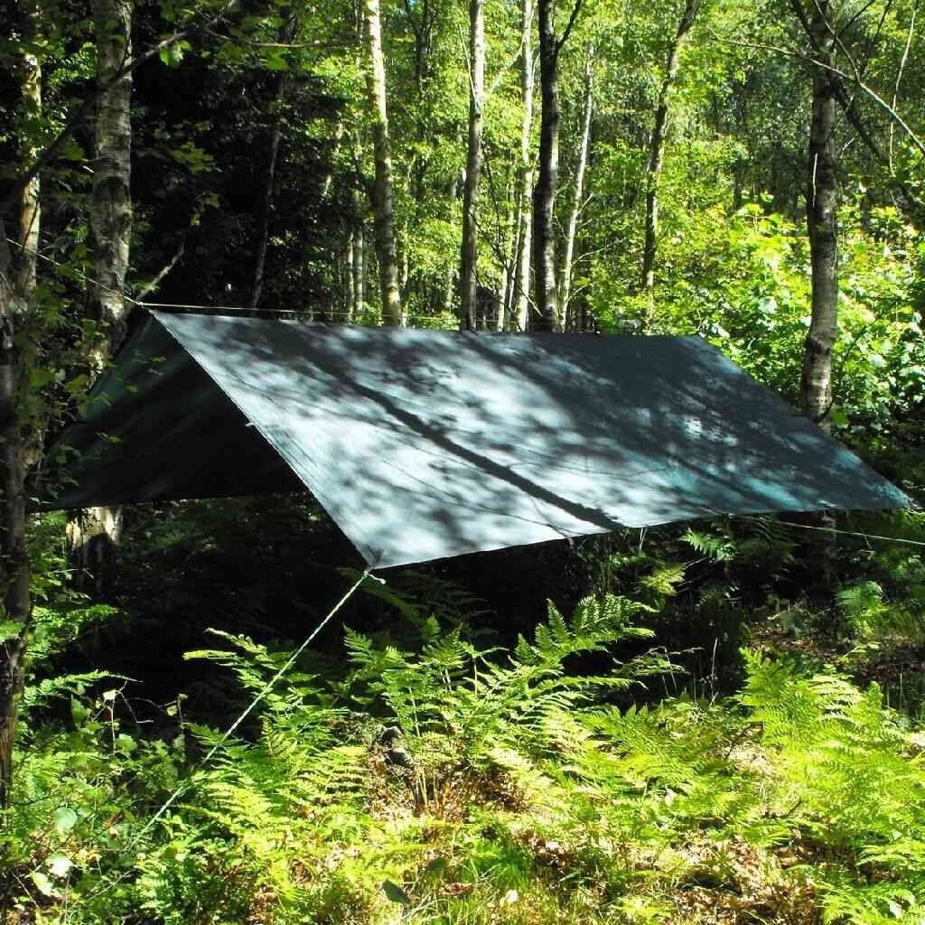 fibega trail tent 13' (4M) Fernweh Bell Sustainable manufacturing with BCI Doppel Sonnenliege Paris Pavillon Material:4-Spring Aluminum Arms Zeilko