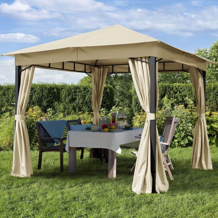 Toolport Sunset Classic 3 x 3 m champagner
