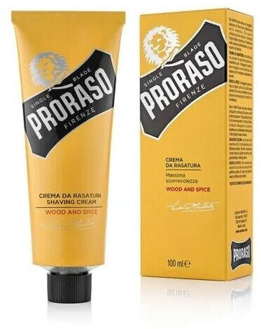 Proraso Wood and Spice Shaving Cream (100ml)