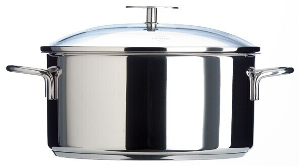 Cristel Faitout Inox Mutine Fixe 24 cm