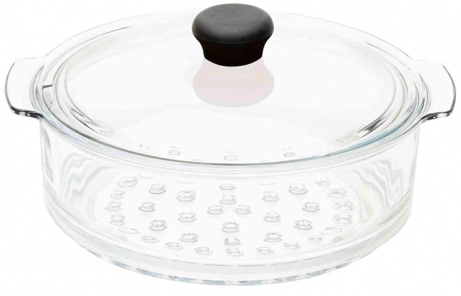 Cristel Cuit-Vapeur en verre Cocinelle 24cm