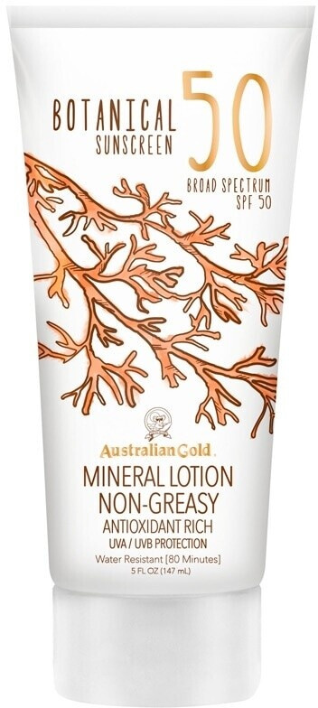 Australian Gold Crème solaire Botanical SPF50 (147 ml)