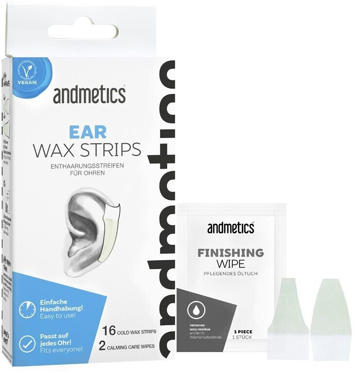 andmetics Ear wax strips (16pcs)